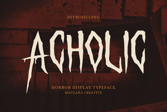 Acholic Brings Horror Atmosphere to Small Business Branding
