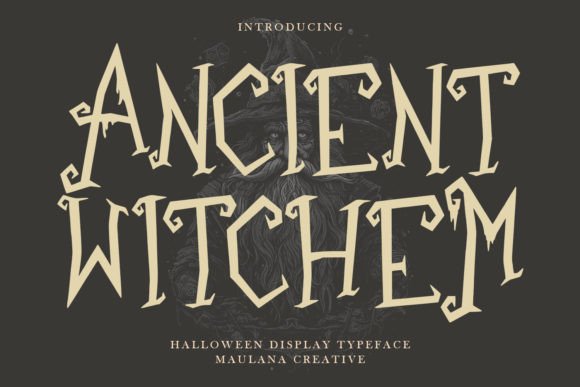 Ancient Witchem Display Font for Branding and Editorial Projects