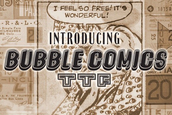 Bubble Comics Font for Campaign Visuals That Pop