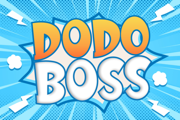 Dodo Boss Display Font for Playful Marketing Campaigns