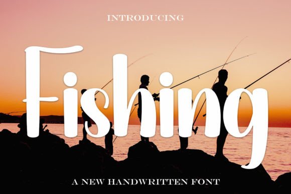 Fishing Font: A Handwritten Typeface for Elegant Branding
