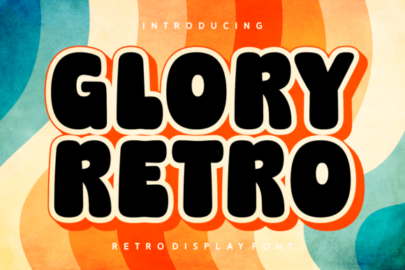 Glory Retro: A Versatile Display Font for Modern Designers