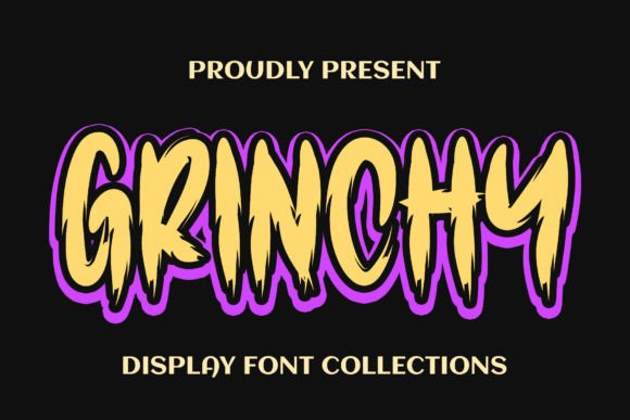 Grinchy: A Spooky Display Font for Bold Marketing Campaigns