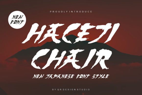 Haceji Chair Is a Display Font That Brings Quirky Character to Campaigns