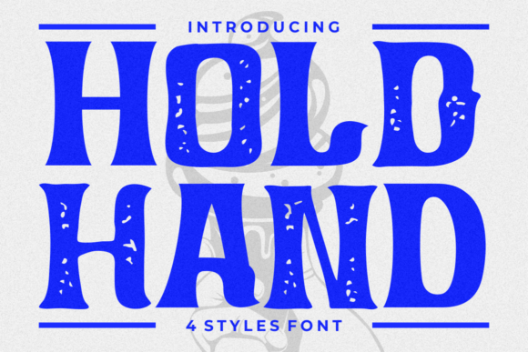 Hold Hand: A Modern Display Font with Distinctive Charm