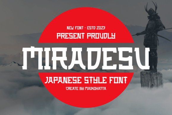 Miradesu: A Display Font for Polished Small Business Branding