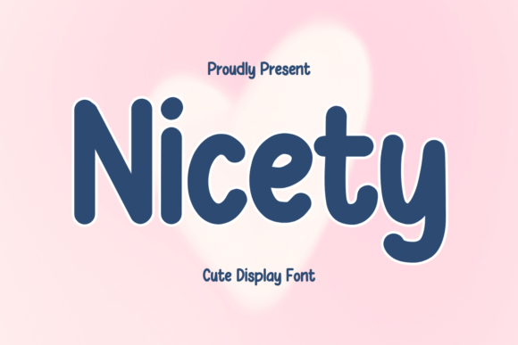 Nicety Display Font: Elegant Bold Minimalist Typeface for Branding