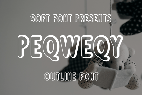 Peqweqy Display Font for Children's Brand Identity