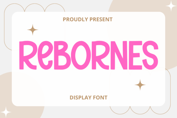 Rebornes Display Font for Modern Web Design