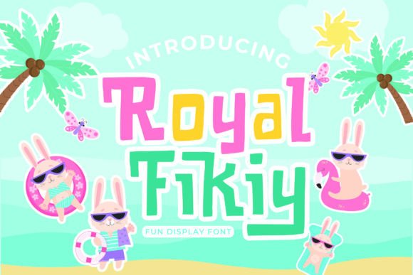 Royal Fikiy: A Calligraphy Display Font for Bold Design