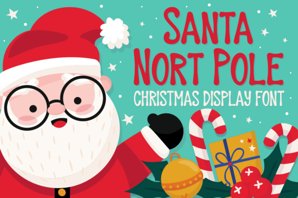 Santa Nort Pole: A Display Font for Holiday Campaigns