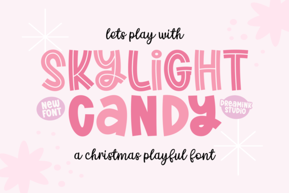 Skylight Candy Font for Playful Branding and Web Design