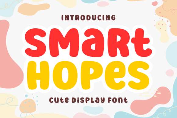 Smart Hopes Display Font for Charming Campaign Graphics