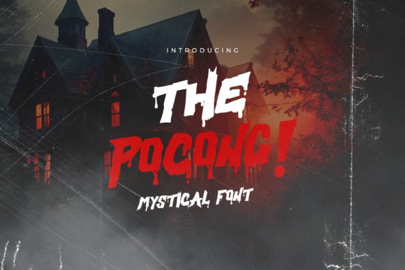 The Pocong: A Striking Display Font for Bold Design