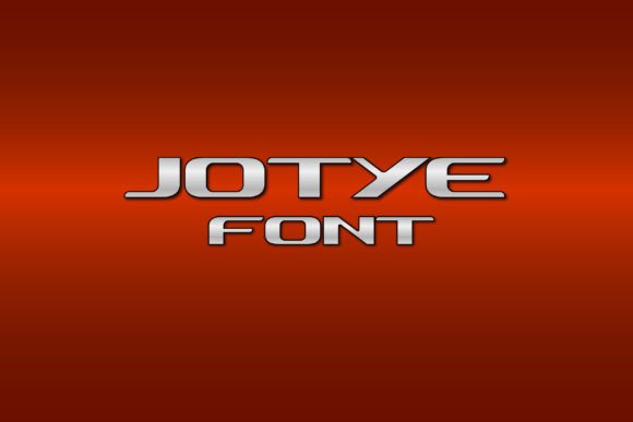 Why Jotye Works as a Bold Display Font for Modern Websites